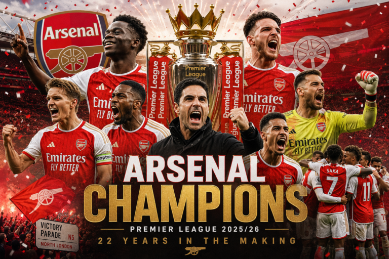 Arsenal Are Premier League Champions Again: The Return of a Giant